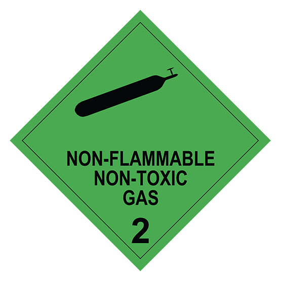 Class 2.2 – Non-Flammable Non-Toxic Gas
