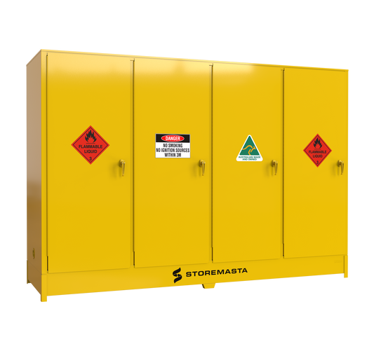 850L - Large Capacity Flammable Liquids Storage Cabinet