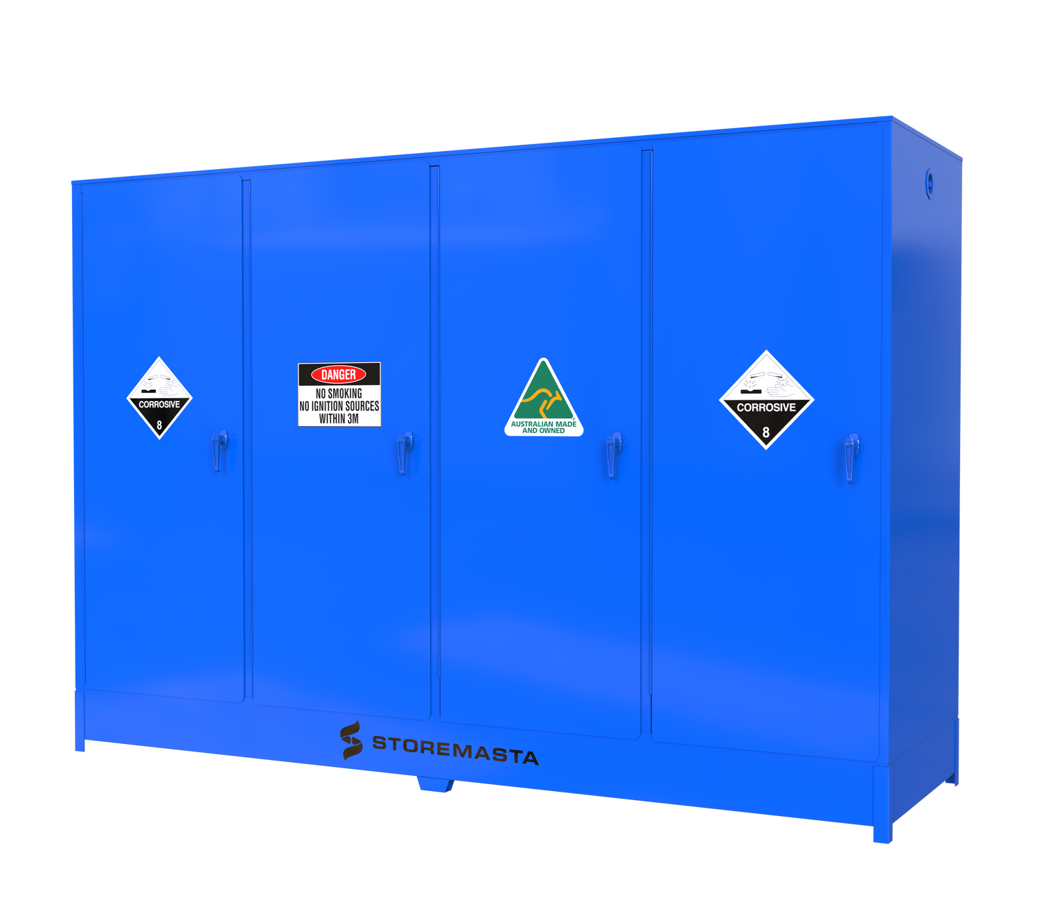 Class 8 - Large Capacity Corrosive Substances Storage Cabinets