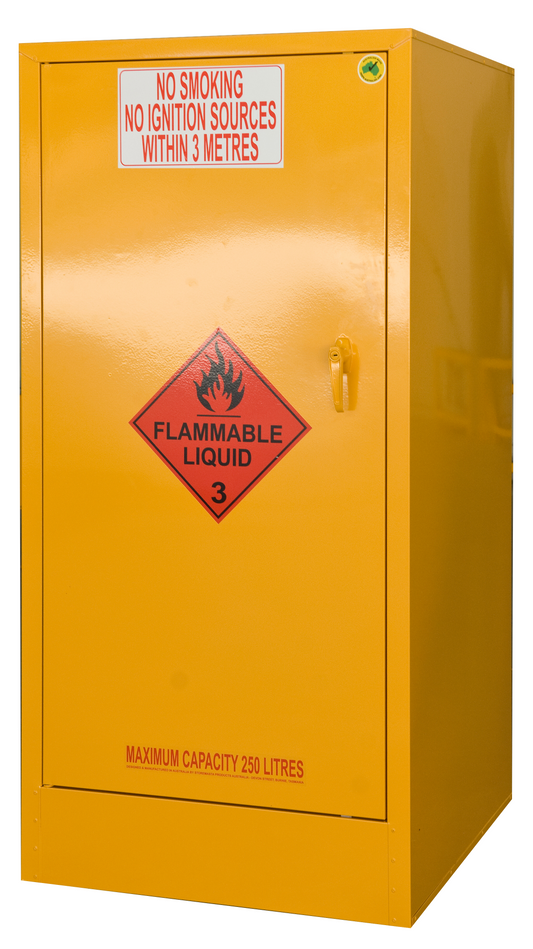 250L - Flammable Liquid Storage Cabinet - Single Door