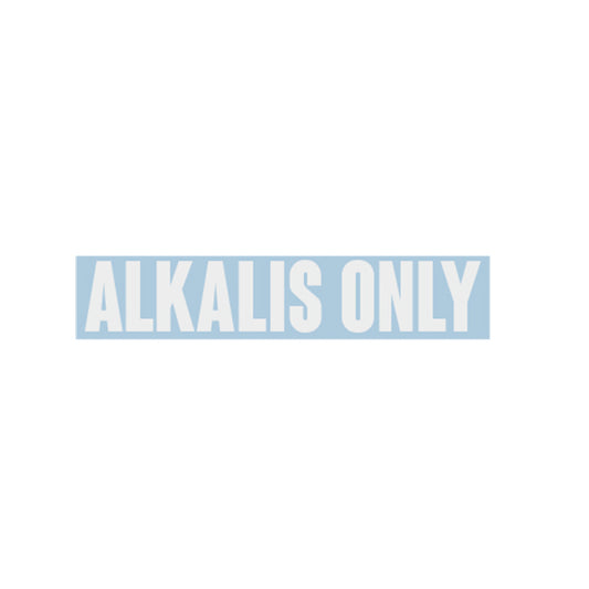 Alkalis Only