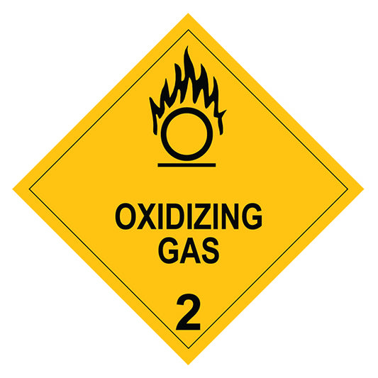 Class 2 - Oxidising Gas - 300 x 300