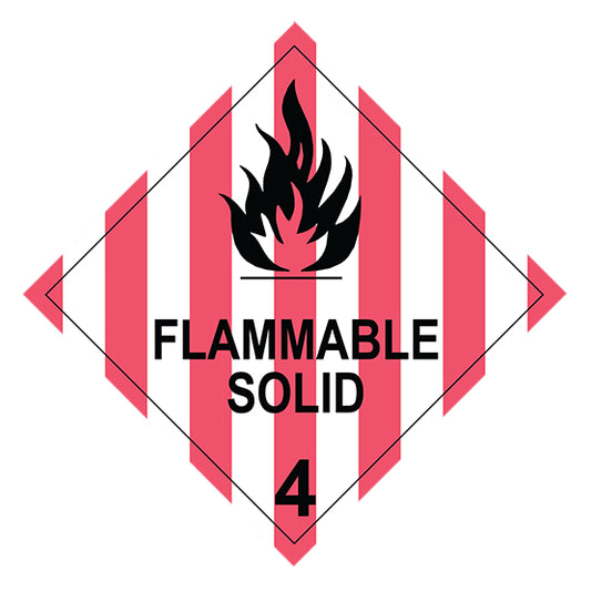 Class 4.1 - Flammable Solids - 300 x 300