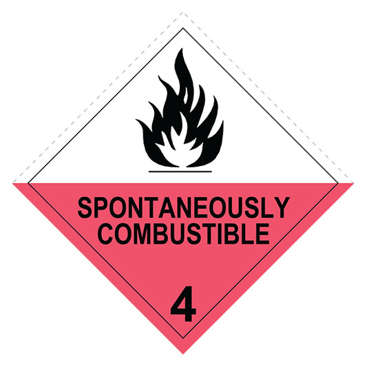 Class 4.2 - Spontaneously Combustible - 300 x 300