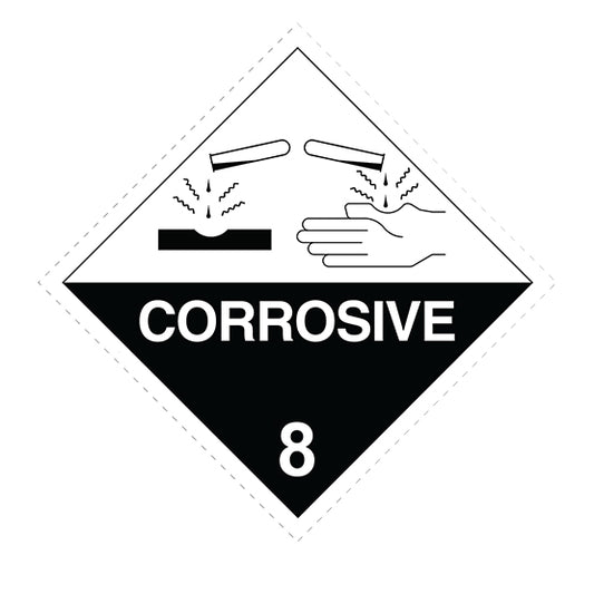 Class 8 - Corrosive Substances - 150 x 150