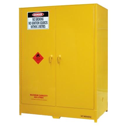 Large Capacity Flammable Liquids Storage Cabinet- 450L - STOREMASTA