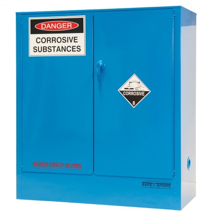Corrosive Substance Storage Cabinet - 160L - STOREMASTA