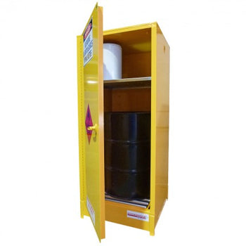 250L - Flammable Liquid Storage Cabinet - Roller Base